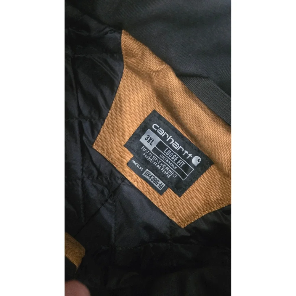 Carhartt Washed Duck Insulated Coverall 3XL Regular Brown OX4396-M NWT